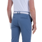 GoPlayer Men's Golf Perforated Breathable Golf Pants (Navy Blue)