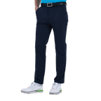 GoPlayer Men's Golf Perforated Breathable Golf Pants (Dark Blue)