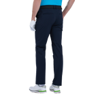 GoPlayer Men's Golf Perforated Breathable Golf Pants (Dark Blue)