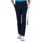 GoPlayer Men's Golf Perforated Breathable Golf Pants (Dark Blue)