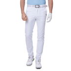 GoPlayer男冲孔防潑水高爾夫長褲(白) 2024