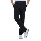 GoPlayer男冲孔防潑水高爾夫長褲(黑) 2024