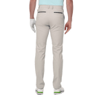 GoPlayer男冲孔防潑水高爾夫長褲(卡其) 2024