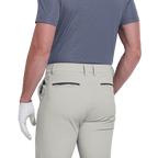 GoPlayer男吸濕排汗高爾夫長褲(淺灰)2025