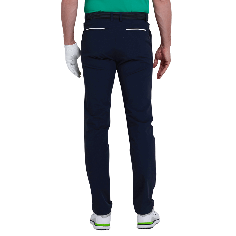 GoPlayer男吸濕排汗高爾夫長褲(藏青)2025