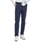 GoPlayer男秋冬彈力腰高爾夫長褲(藏青)