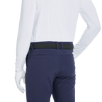 GoPlayer男秋冬彈力腰高爾夫長褲(藏青)