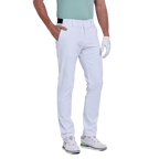GoPlayer男彈性高爾夫長褲(白)