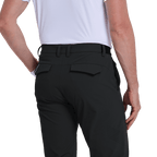 GoPlayer男彈性高爾夫長褲(黑)