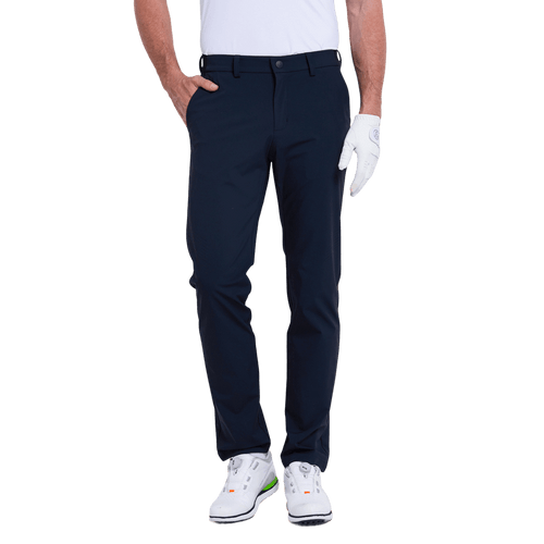 GoPlayer男彈性高爾夫長褲(藏青)