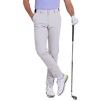 GoPlayer男彈性高爾夫長褲(淺灰)