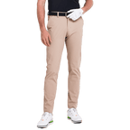 GoPlayer男彈性斜紋高爾夫長褲(卡其)