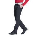 GoPlayer elastic waist quick-drying golf trousers (double yarn dark gray)