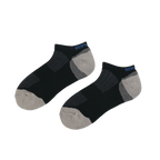 GoPlayer男竹炭氣墊運動短踝襪(黑)