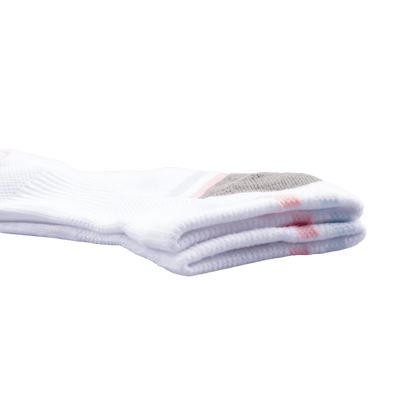 GoPlayer Women's Golf Bamboo Charcoal Socks (White)