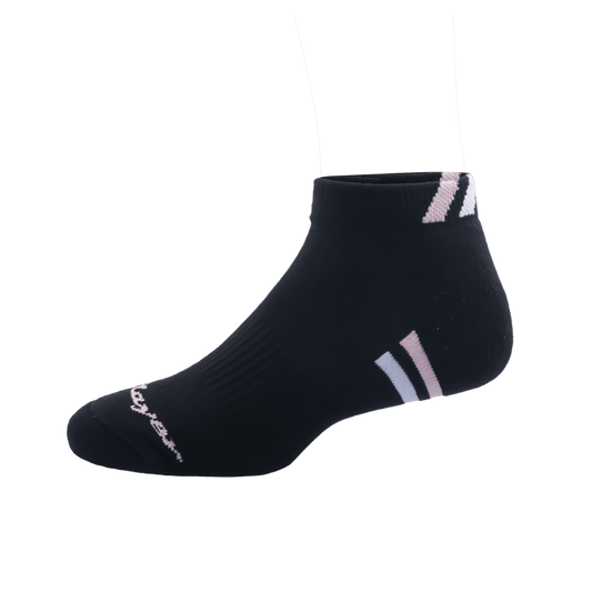 GoPlayer Women's Golf Bamboo Charcoal Socks (Black)