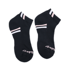 GoPlayer女高爾夫竹炭短襪(黑)