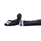 GoPlayer女高爾夫竹炭短襪(黑)