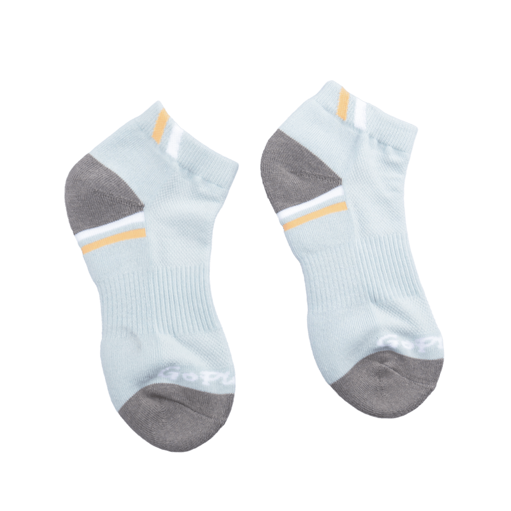 GoPlayer Women's Golf Bamboo Charcoal Socks (Light Blue)