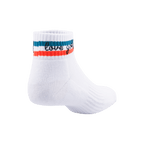 GoPlayer レディース ゴルフ 厚底竹炭ソックス (ホワイトとオレンジ)