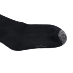 GoPlayer レディース ゴルフ ニーソックス (ブラックとシルバー)