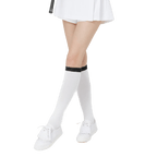 GoPlayer女高爾夫長筒襪(白)