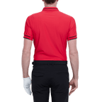 GoPlayer男輕薄超彈短袖上衣(紅)