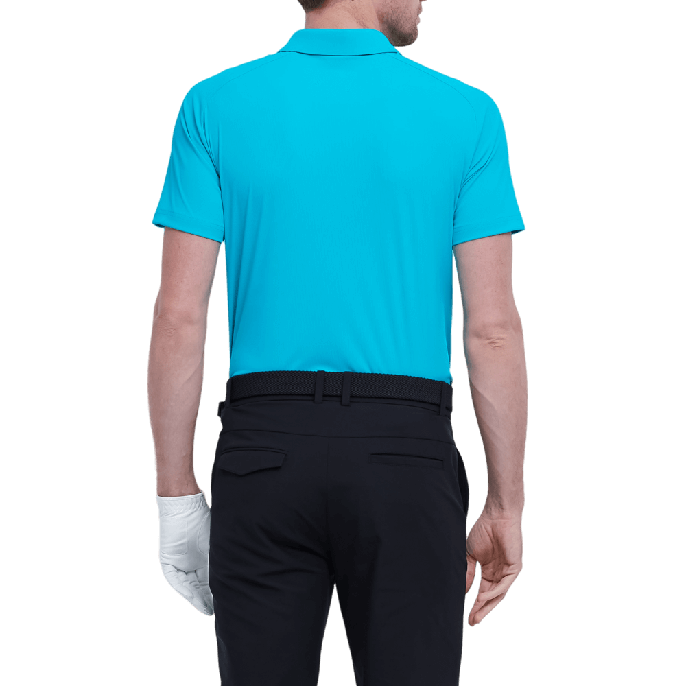 GoPlayer Men's Lightweight Super Elastic Short Sleeve Top (Blue)