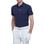 GoPlayer男輕薄超彈短袖上衣(藏青)