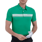 GoPlayer Men's Elastic Breathable Short Sleeve Top (Green)
