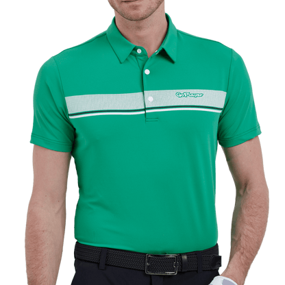 GoPlayer Men's Elastic Breathable Short Sleeve Top (Green)