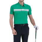 GoPlayer Men's Elastic Breathable Short Sleeve Top (Green)