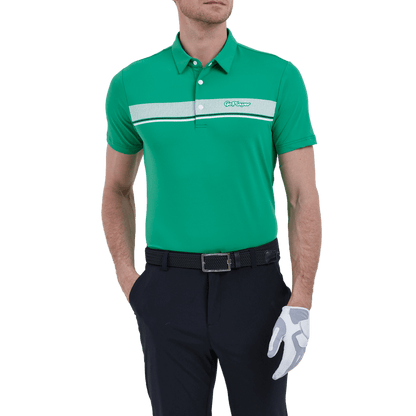 GoPlayer Men's Elastic Breathable Short Sleeve Top (Green)