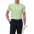 GoPlayer メンズ クールジャカード 半袖トップス (グラスグリーン)