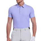 GoPlayer男輕薄透氣短袖上衣(紫)