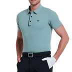 GoPlayer男輕薄透氣短袖上衣(綠)