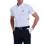 GoPlayer男涼感透氣短袖(白)