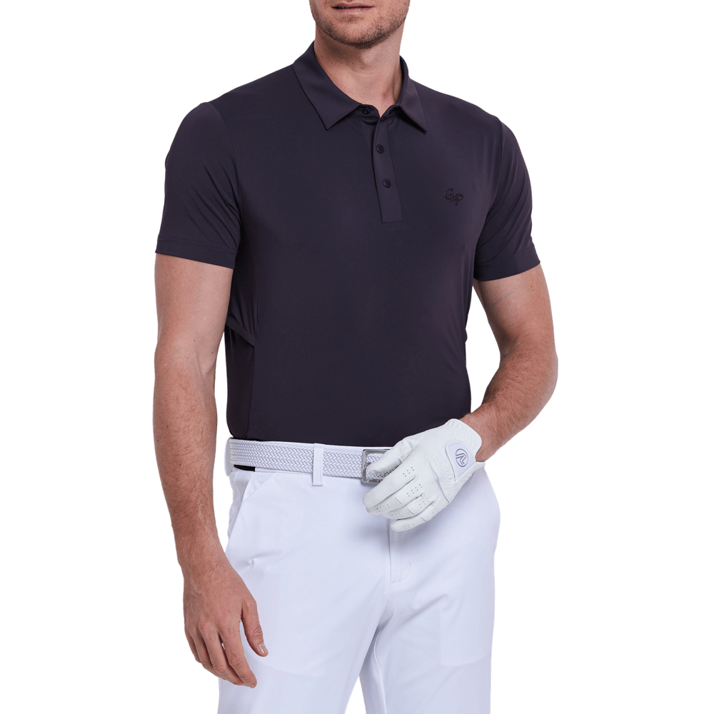 GoPlayer メンズ クール＆通気性半袖Tシャツ（ダークブラウン）