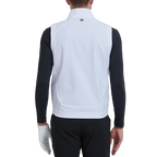 GoPlayer Men's Golf Windproof Warm Sports Vest (White)