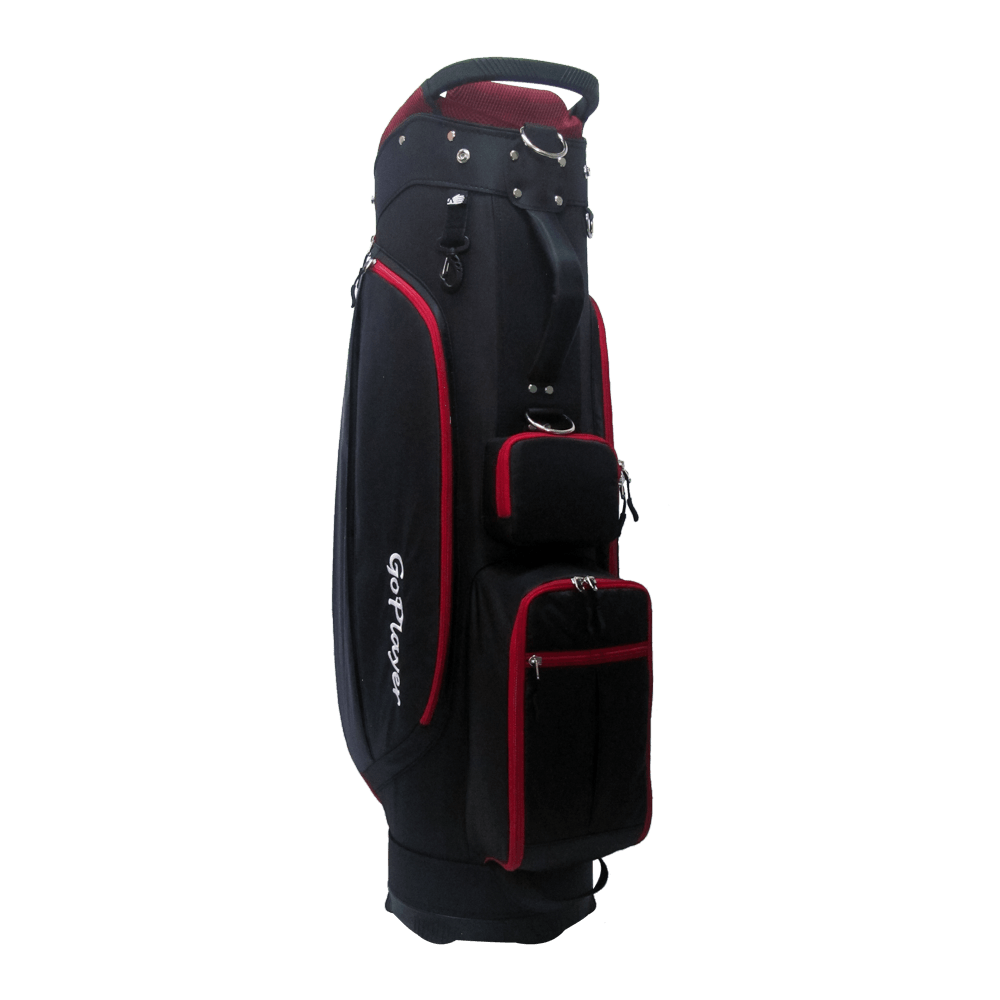 GoPlayer 9 インチ 新しいファッション ファブリック バッグ (ブラック)