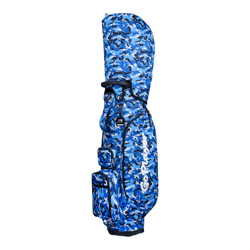 GoPlayer 9 ''ファッショナブルな布製バッグ (ブルー迷彩)