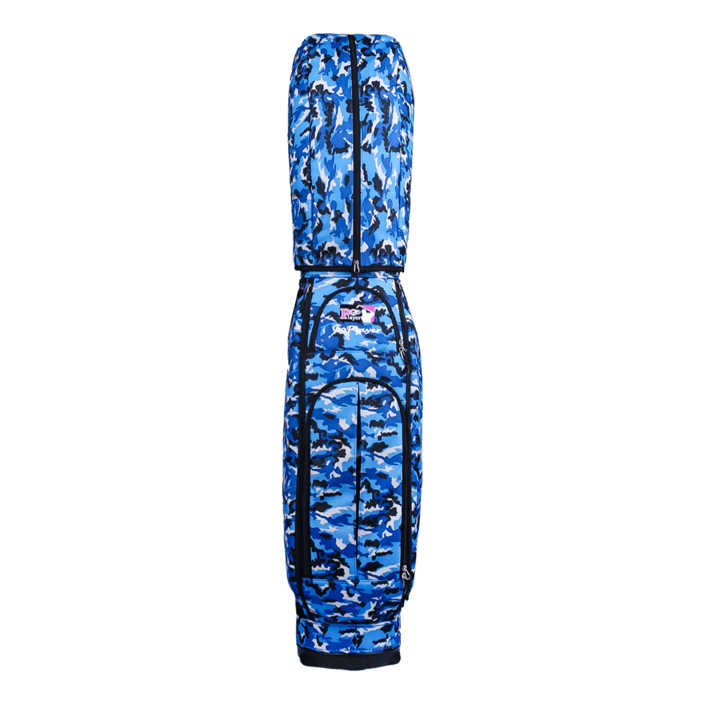 GoPlayer 9 ''ファッショナブルな布製バッグ (ブルー迷彩)