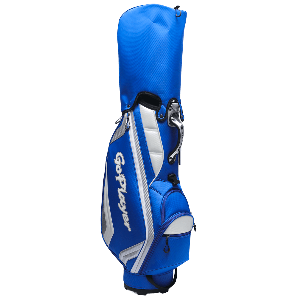 GoPlayer 9'專業高爾夫球袋(藍)