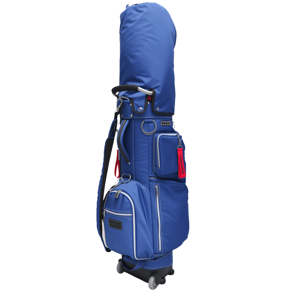 GoPlayer 9.5"有輪高爾夫桿袋(藏青)