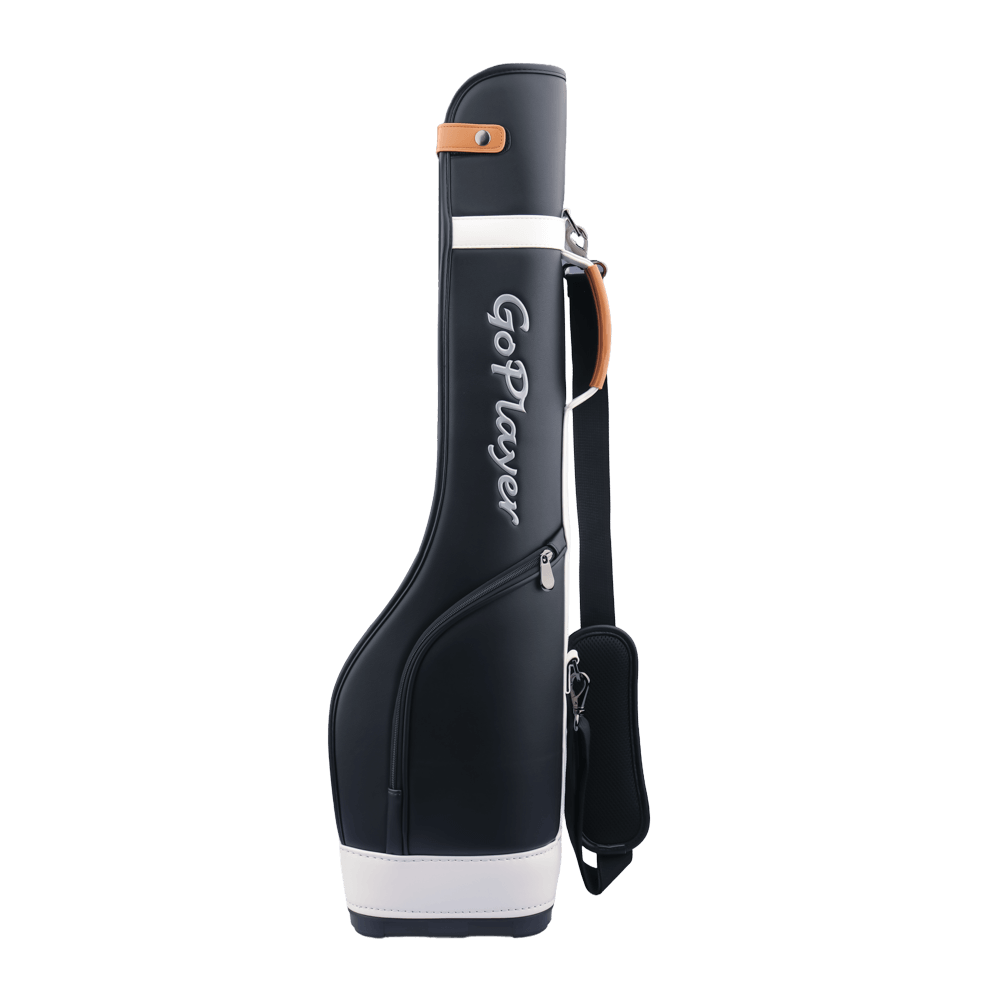 GoPlayer エクスクイジット レザー ハーフガン バッグ (ブラック)