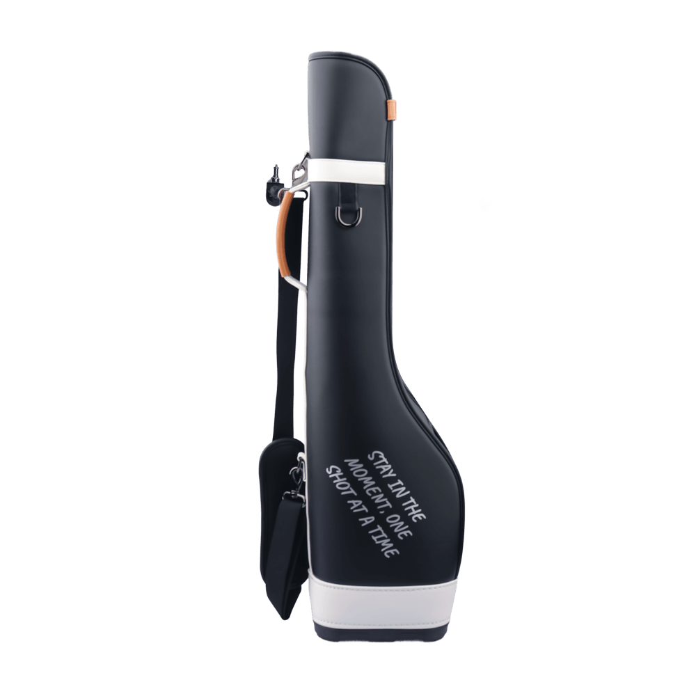 GoPlayer エクスクイジット レザー ハーフガン バッグ (ブラック)