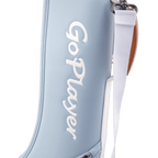 GoPlayer精緻皮革半截槍袋(淺藍)