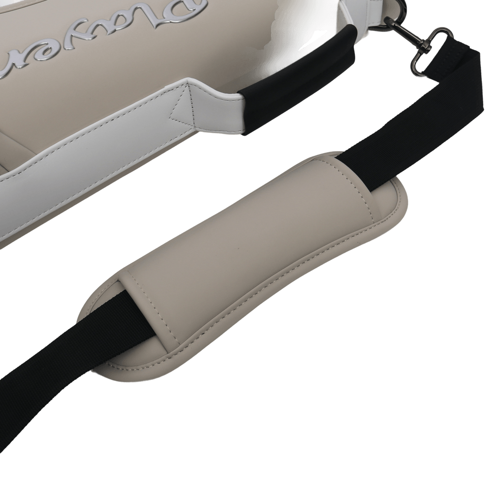 GoPlayer精緻皮革半截大槍袋(淺棕)