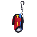 GoPlayer高級格紋布小球包(紅)