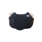 GP橫式格紋布小球包